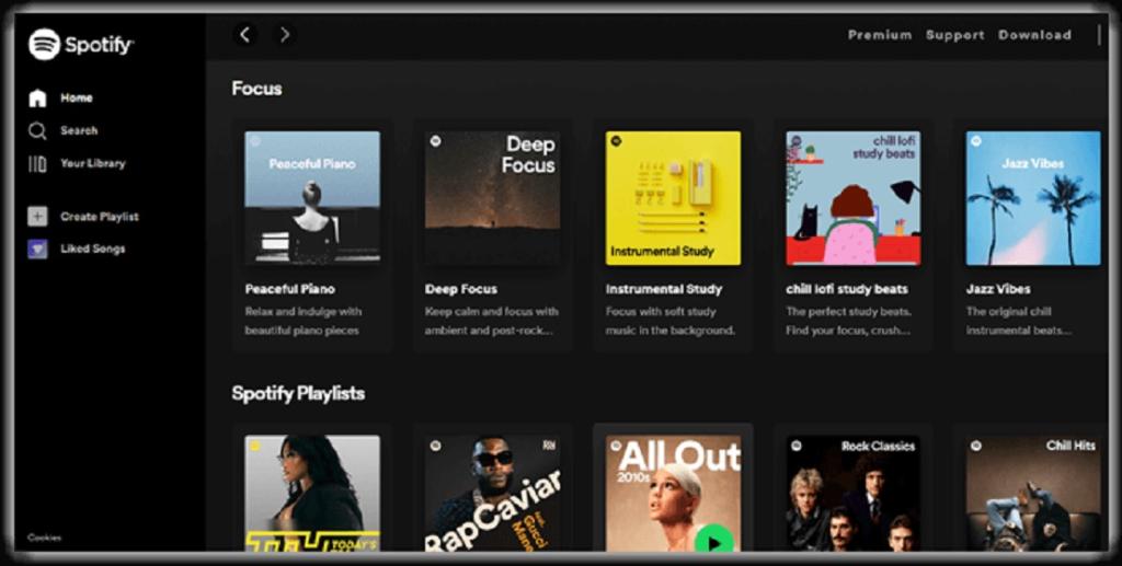 پخش کننده موسیقی Spotify