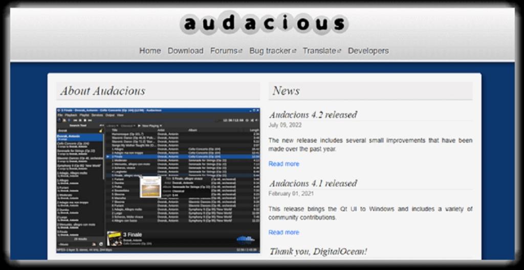 پخش کننده موسیقی Audacious