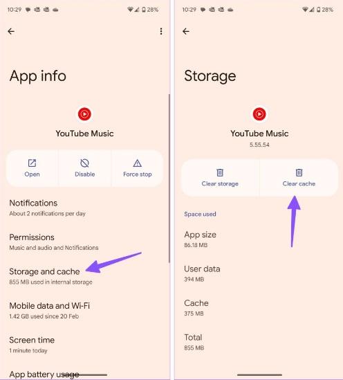 مشکل کار نکردن YouTube Music را برطرف کنید