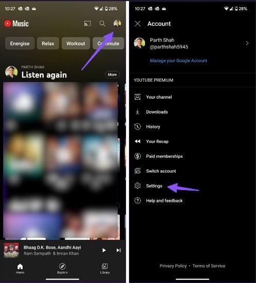 مشکل کار نکردن YouTube Music را برطرف کنید