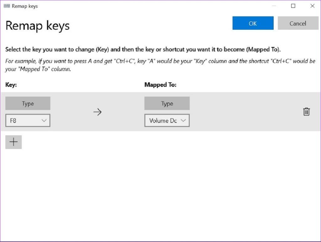 Преназначете клавишите на клавиатурата, за да извършите действие в Windows 11 