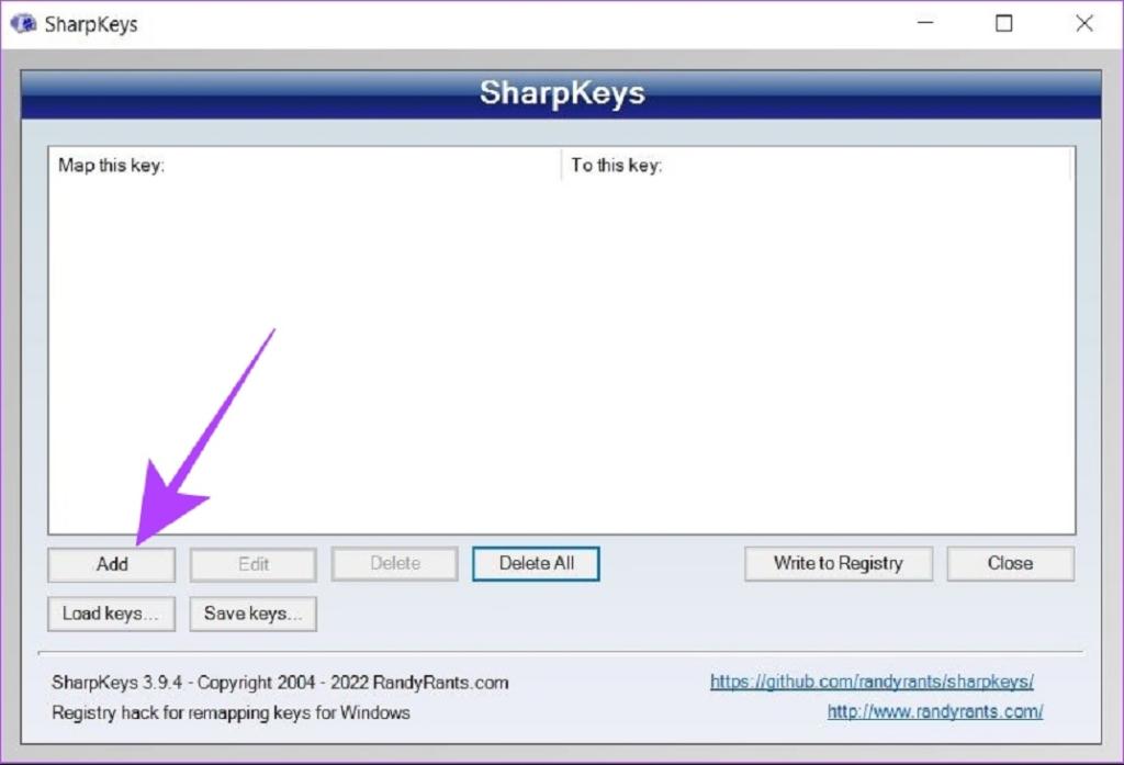 Променете оформлението на клавишите на клавиатурата с помощта на SharpKeys
