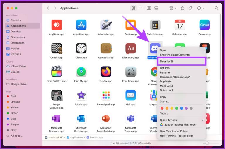 Discord را در Mac3 نصب کنید