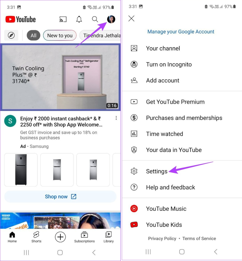 زیرنویس‌ها را در YouTube 9 فعال و غیرفعال کنید