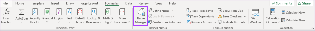 نحوه حذف نام یک رابطه تعریف شده در Microsoft Excel2