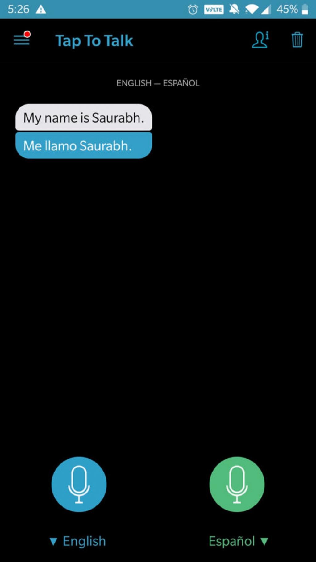     برنامه SayHi Translate