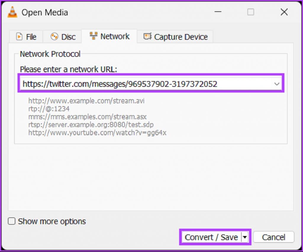 ویدیوی زنده توییتر را با استفاده از VLC Player دانلود کنید