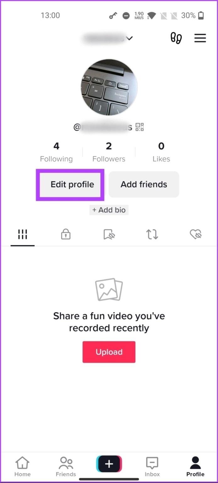 نحوه تغییر نام کاربری Tik Tok در رایانه شخصی یا موبایل
