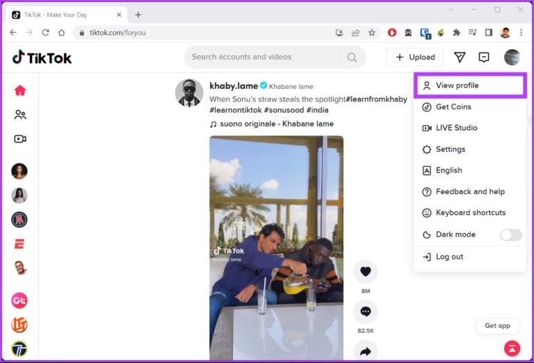 نحوه تغییر نام کاربری Tik Tok در رایانه شخصی یا موبایل