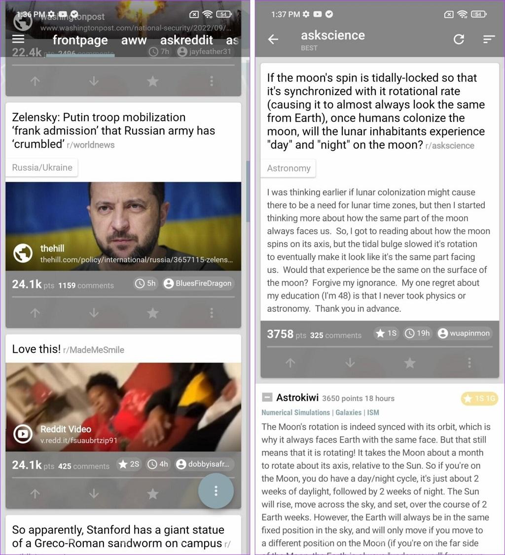 بهترین برنامه های Reddit برای گوشی های اندروید