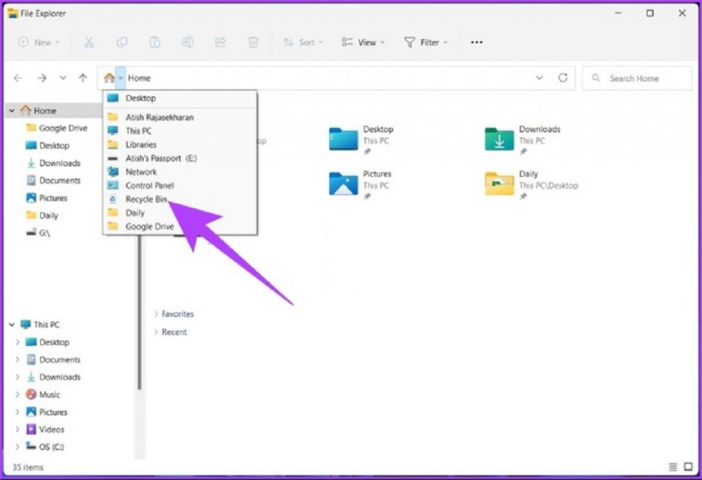 نحوه حذف یادداشت ها در OneNote برای ویندوز