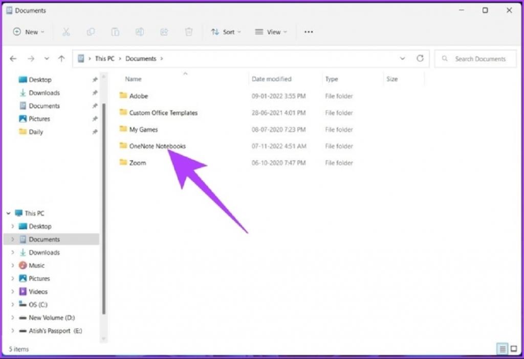 نحوه حذف یادداشت ها در OneNote برای ویندوز