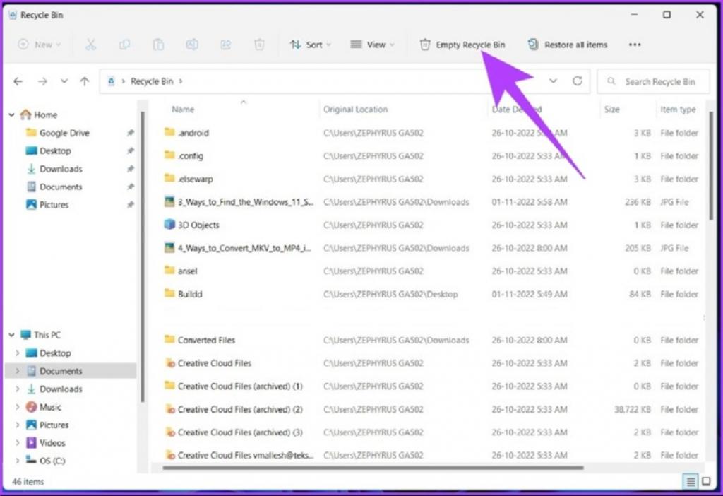 نحوه حذف یادداشت ها در OneNote برای ویندوز