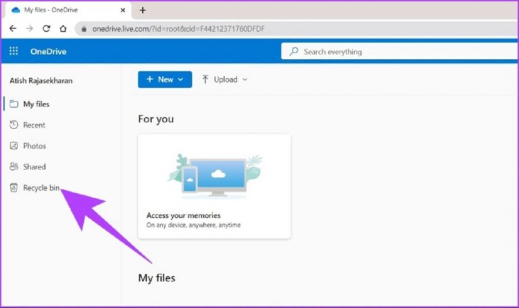نحوه بازیابی یادداشت حذف شده در OneNote