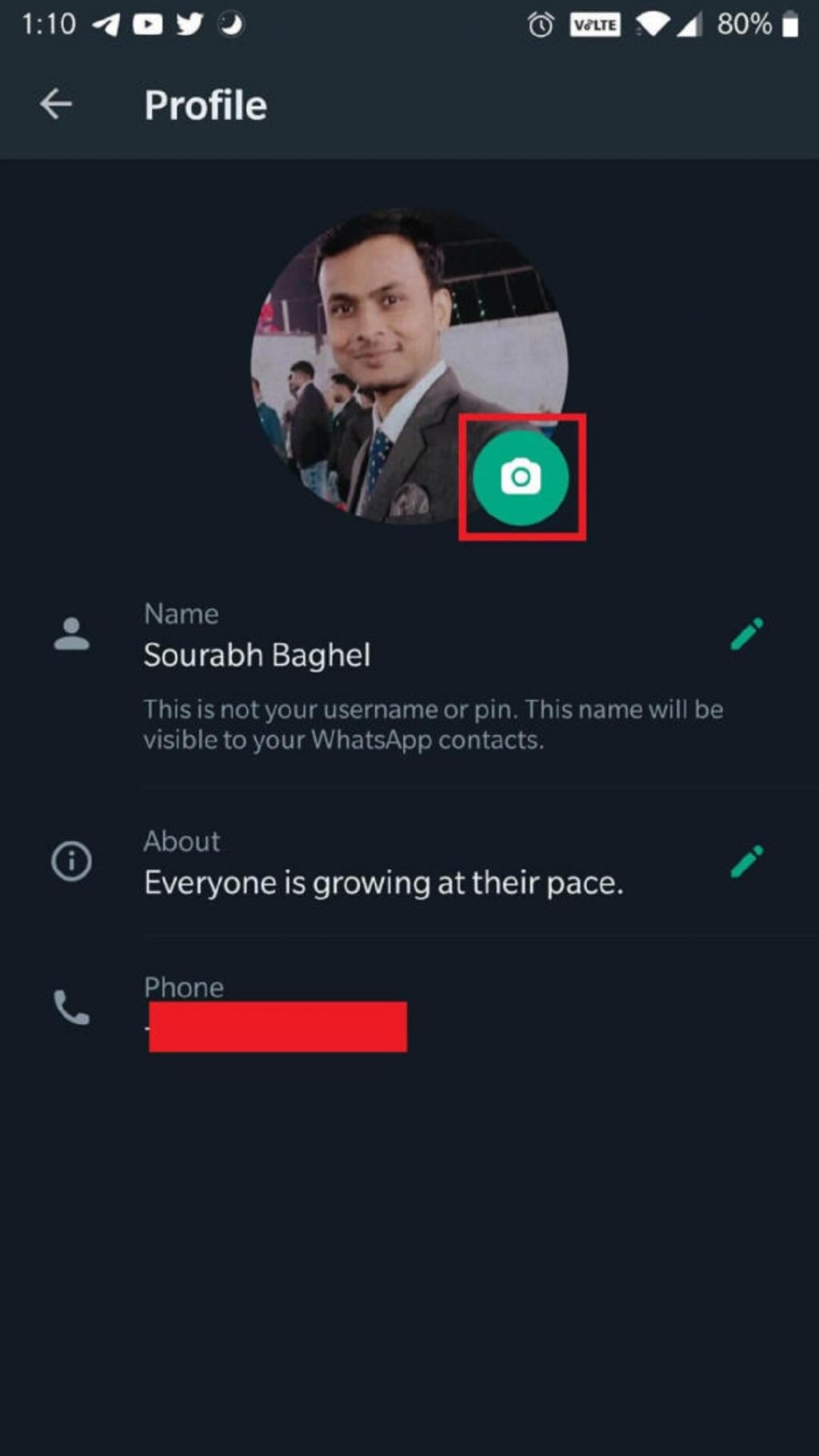 نحوه استفاده از آواتار واتس اپ به عنوان عکس پروفایل واتس اپ