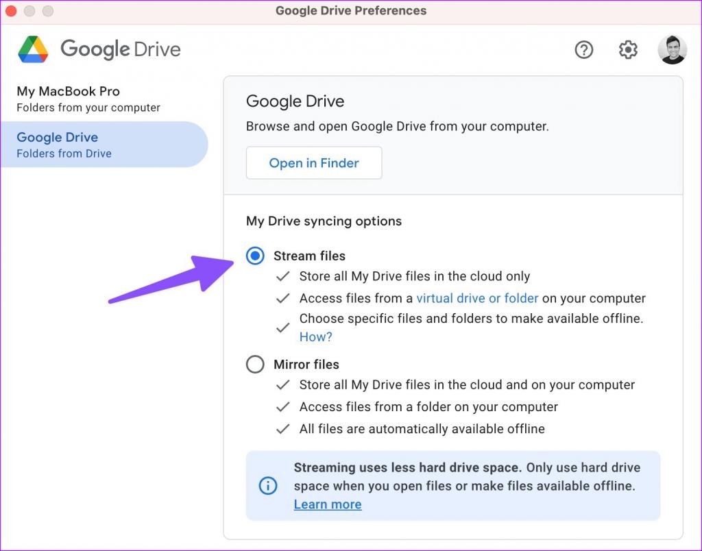 GOOGLE DRIVE را در Mac3 راه اندازی کنید