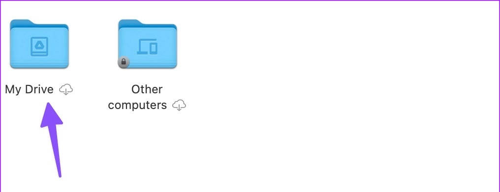 فایل های لازم GOOGLE DRIVE را در مک آفلاین 1 ایجاد کنید