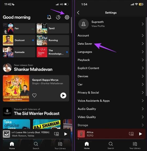 رفع مشکل کیفیت پایین صدا در اپلیکیشن Spotify 