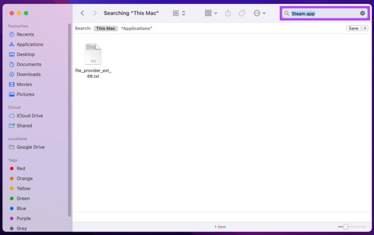 نحوه حذف برنامه Steam در Mac3