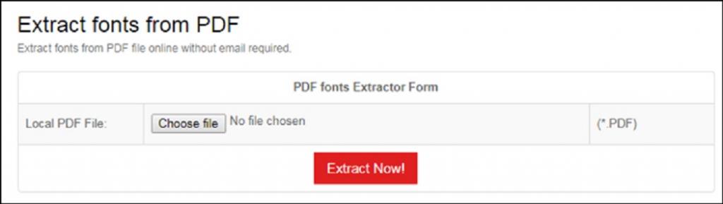 5 نرم افزار آنلاین برتر برای استخراج فونت از PDF: نرم افزار تبدیل PDF آنلاین