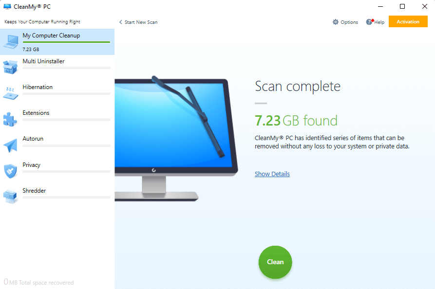برنامه CleanMyPC