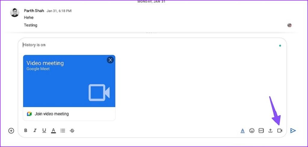 نحوه استفاده از Google Chat