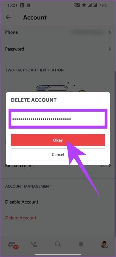 حساب Discord خود را برای همیشه حذف کنید