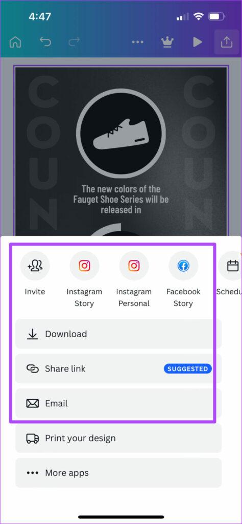 نحوه ساخت استوری های متحرک اینستاگرام در Canva در موبایل و دسکتاپ