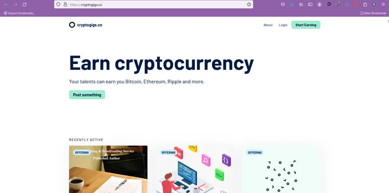 سایت Cryptogigs