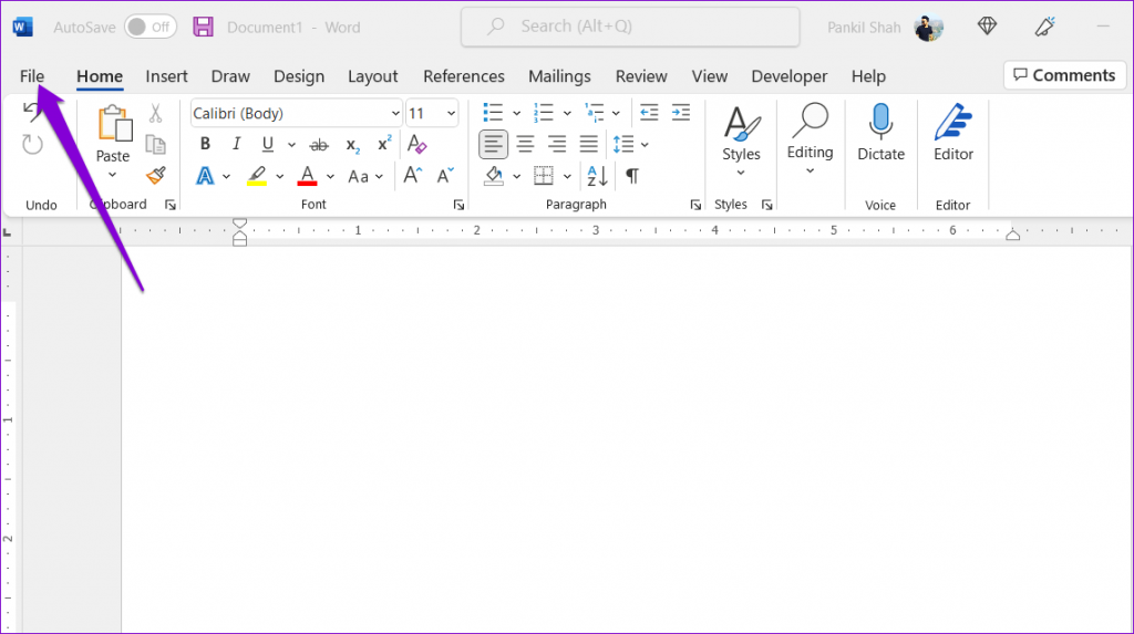 نحوه درج یک ویدیوی آفلاین در Microsoft Word1