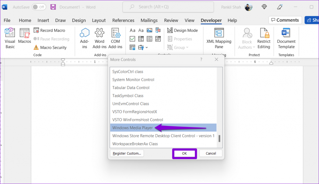 نحوه درج ویدیوی آفلاین در Microsoft Word 7