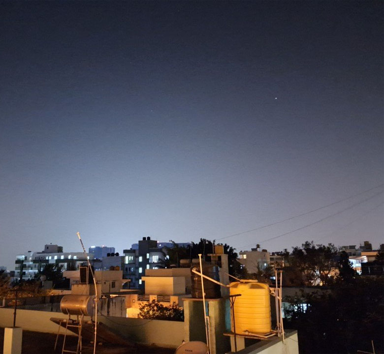 کیفیت عکس در نور کم