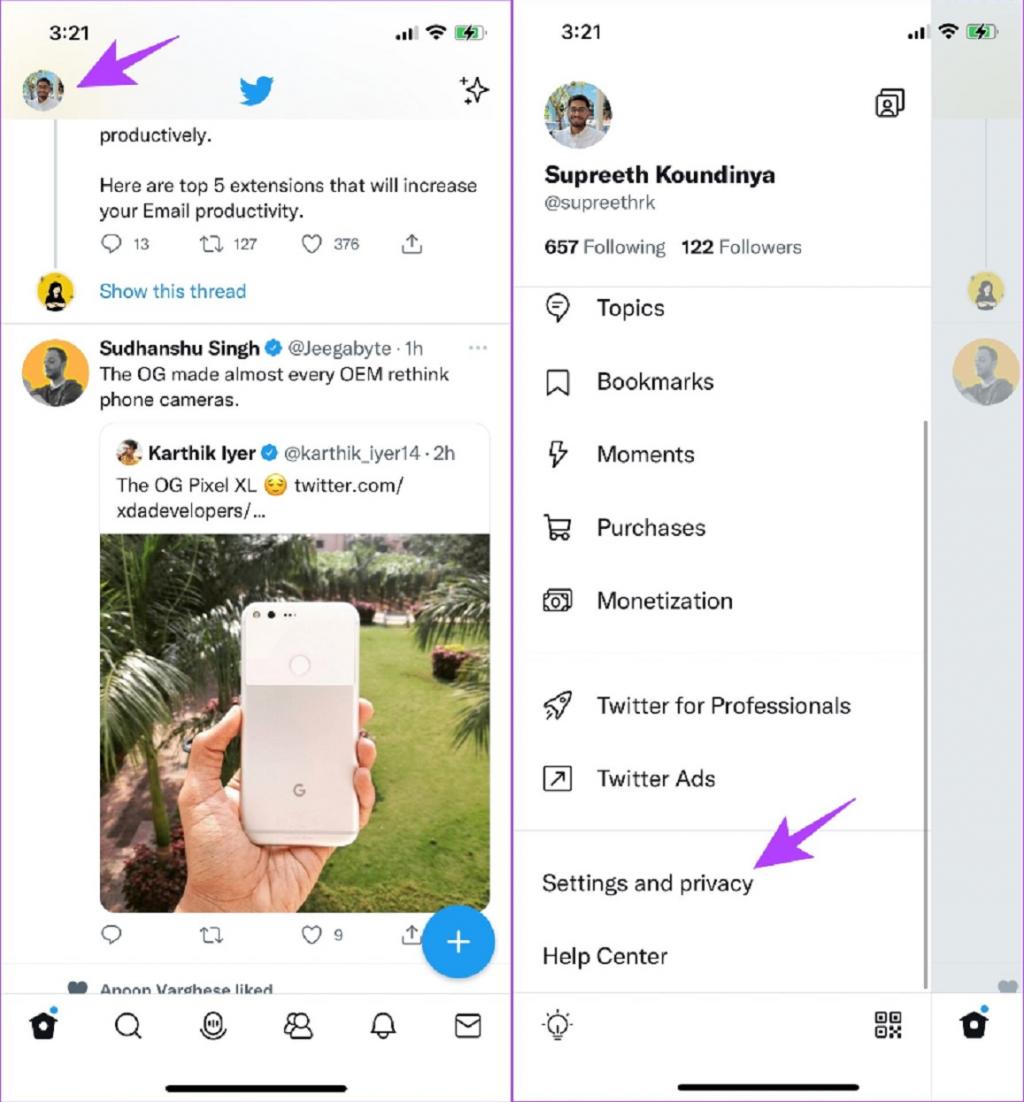 Излезте от Twitter и влезте отново
