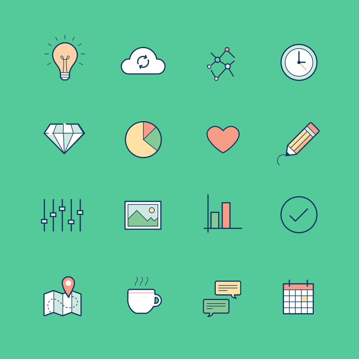 دانلود برترین آیکون های متحرک - همیار وب