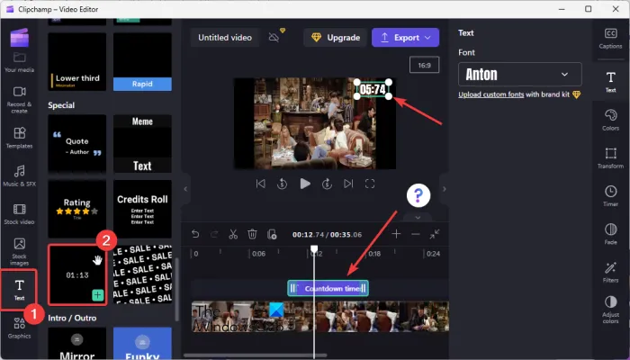 نحوه اضافه کردن تایمر ویدیویی در ویندوز 1
